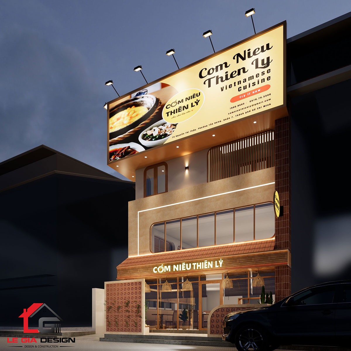 LÊ GIA DESIGN luôn đem đến sự thẩm mỹ sang trọng cho từng công trình