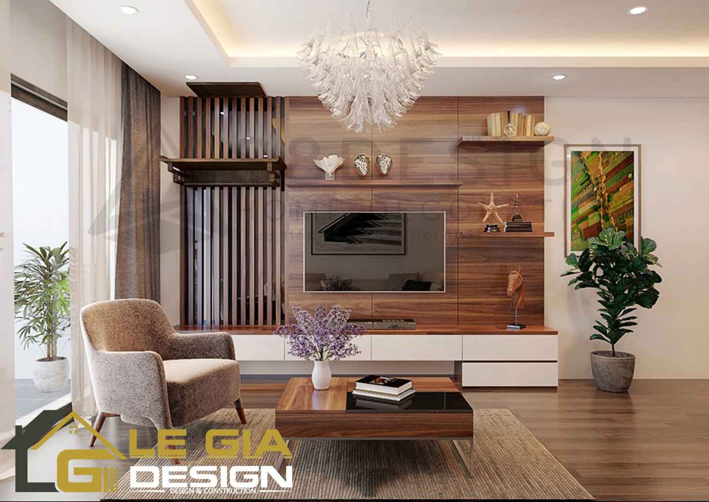 Thiết kế nội thất chung cư 2 phòng ngủ diện tích nhỏ phong cách tối giản thông minh