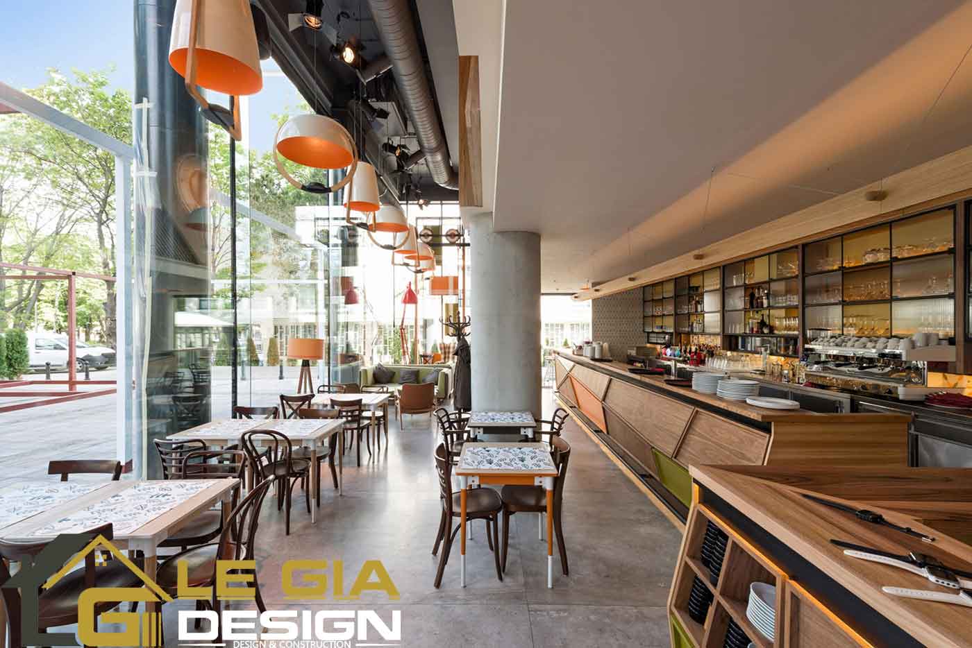 Thiết kế thi công nội thất quán cafe/nhà hàng phong cách độc đáo ấn tượng thu hút giới trẻ