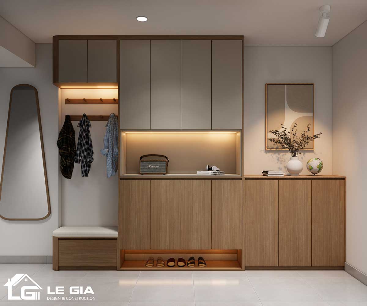 Tara Residence – Thiết kế nội thất phong cách Modern Cozy - phòng khách