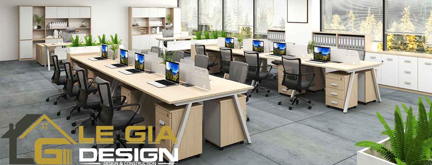 Báo giá thi công nội thất văn phòng chuyên nghiệp, tiết kiệm chi phí - Lê Gia Design.